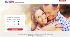Desktop Screenshot of flirt.badische-zeitung.de