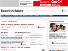 Tablet Screenshot of jobs.badische-zeitung.de